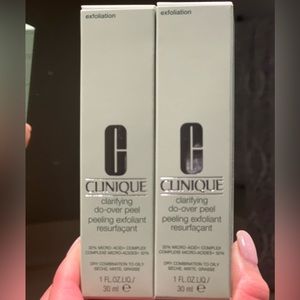 New Clinique Clarifying Do-Over Peel, for two! Original price for 1 is $36
